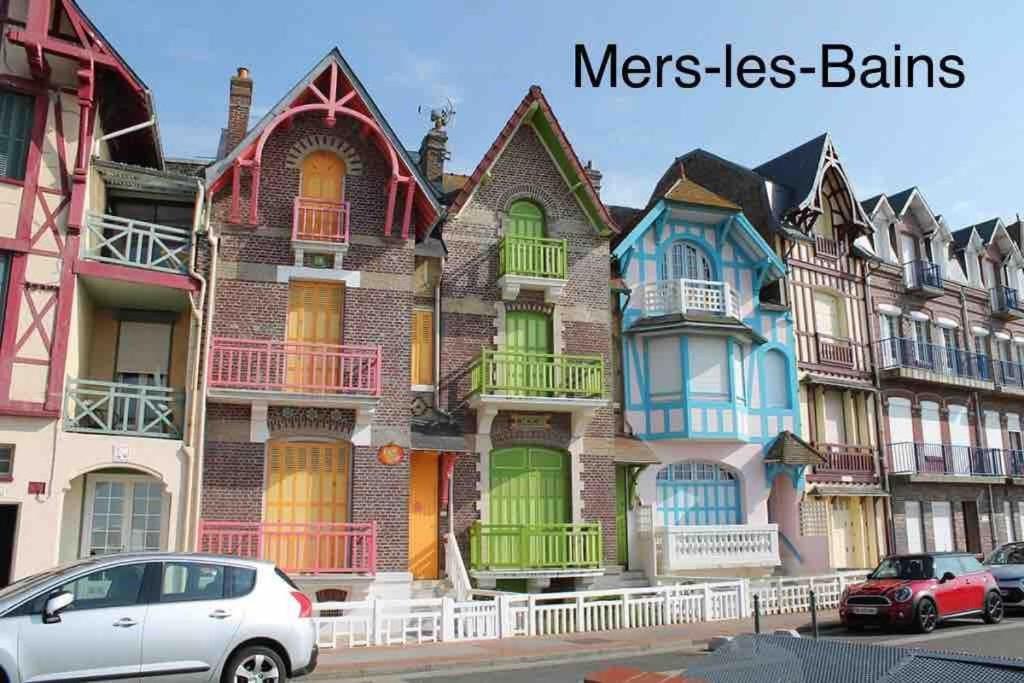 Appartement Avec Cour A 50M De La Plage Mers-les-Bains Exteriör bild
